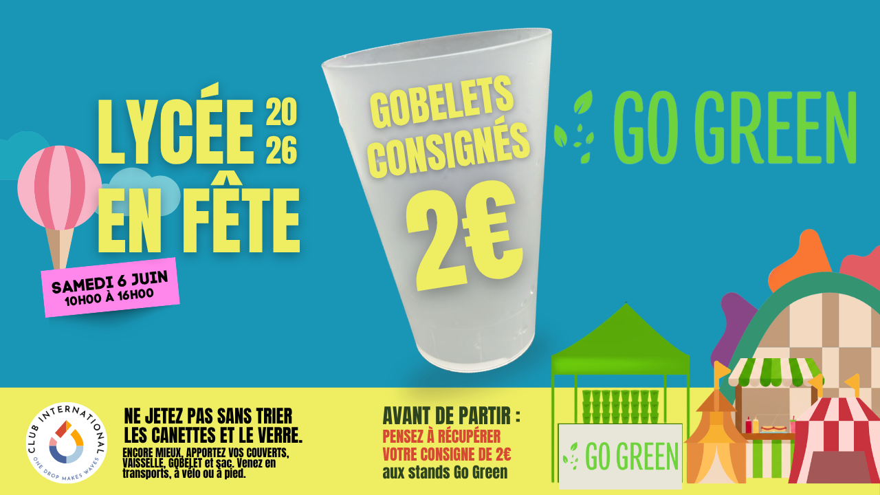 Affiche horizontal go green 2026
