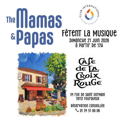AFFICHE Fete Musique 2026 The Mamas&Papas (2025-2026) - CUADRADO