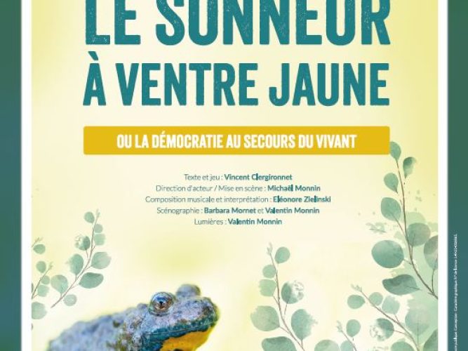 AFFICHE LE SONNEUR A VENTRE JAUNE