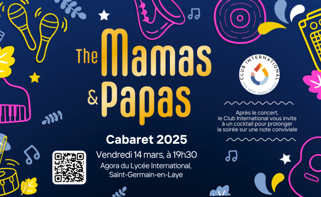 Affiche Cabaret mamas&papas Horizontal mars 2025 (2024-2025)
