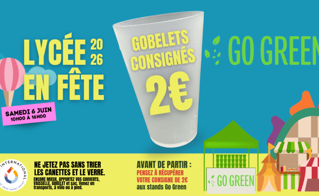 Affiche horizontal go green 2026