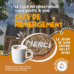 Cafe Remerciement 2026 CUADRADO