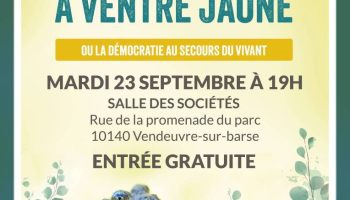 LE SONNEUR A VENTRE JAUNE 1 AFFICHE