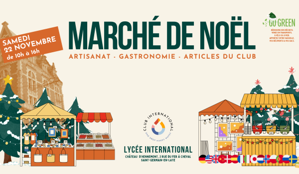 Marché de Noël 2025 affiche horiz 2