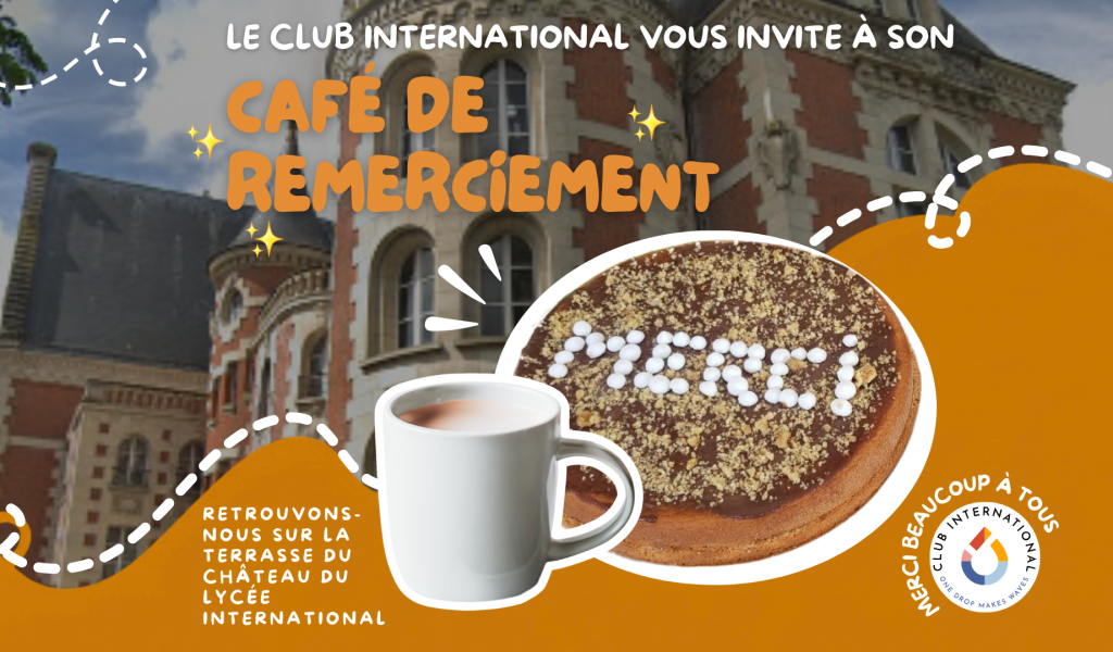 cafe de remerciement